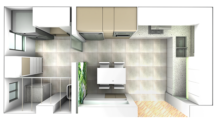 Kitchen floorplan proposal